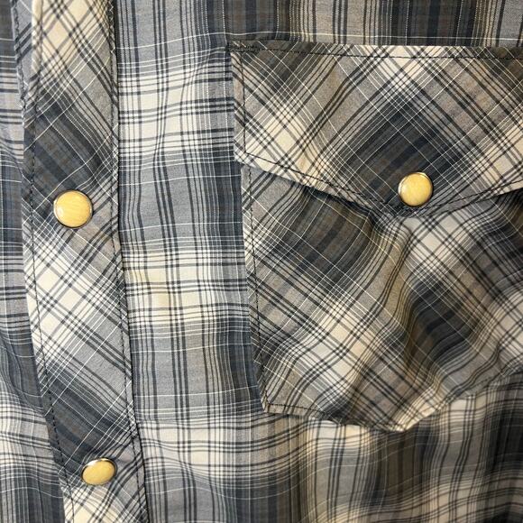 Basin + Range Men's Snap Up Western Shirt Size L - Picture 4 of 4